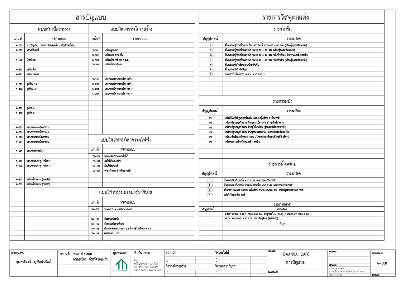 แบบงานสถาปัตยกรรม Image 2